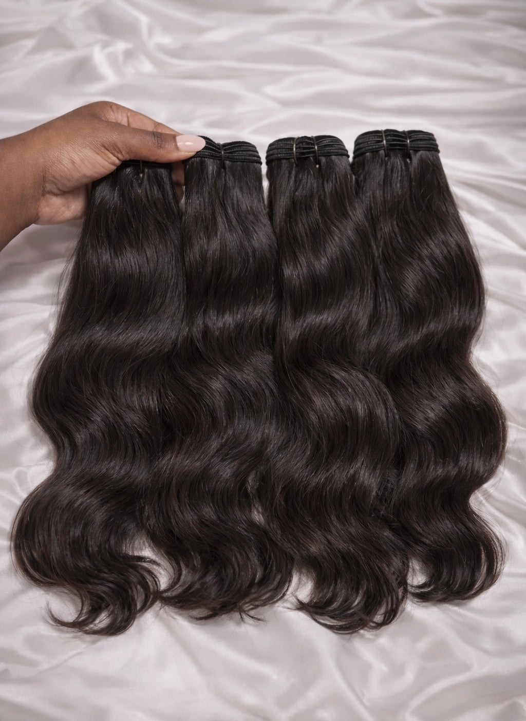 Lot de 4 Raw Indian Wave