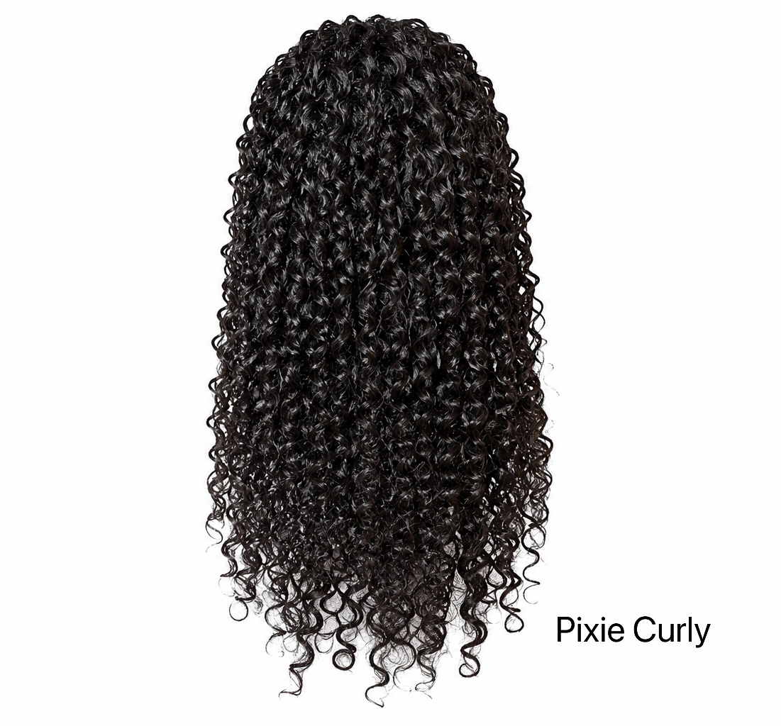 Half Wig Curly Virgin