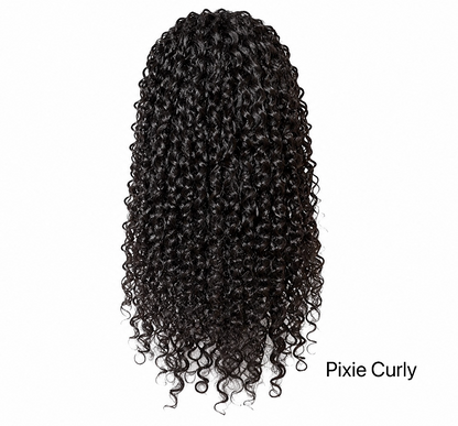 Half Wig Curly Virgin